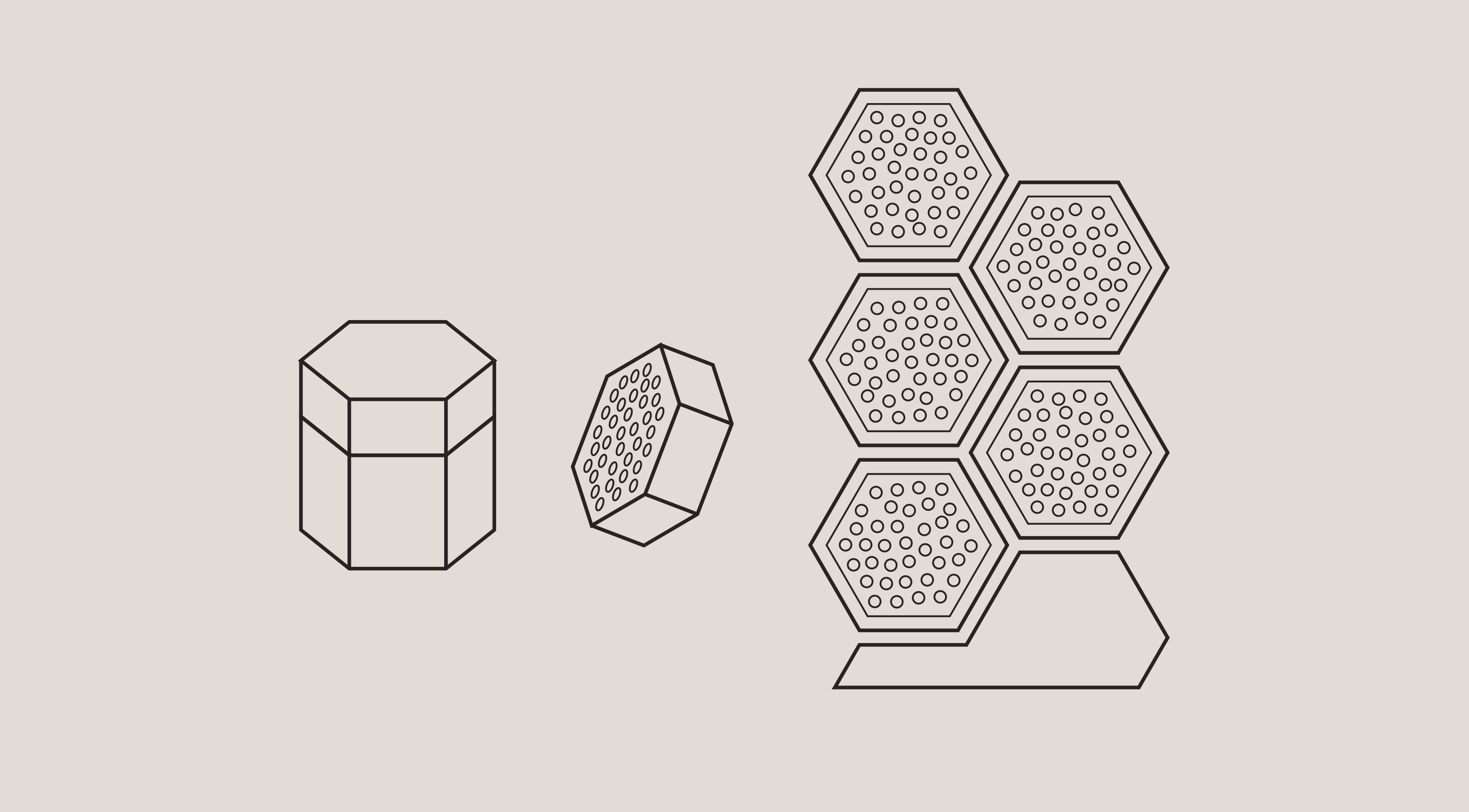 Beehome Honey jar, sketch