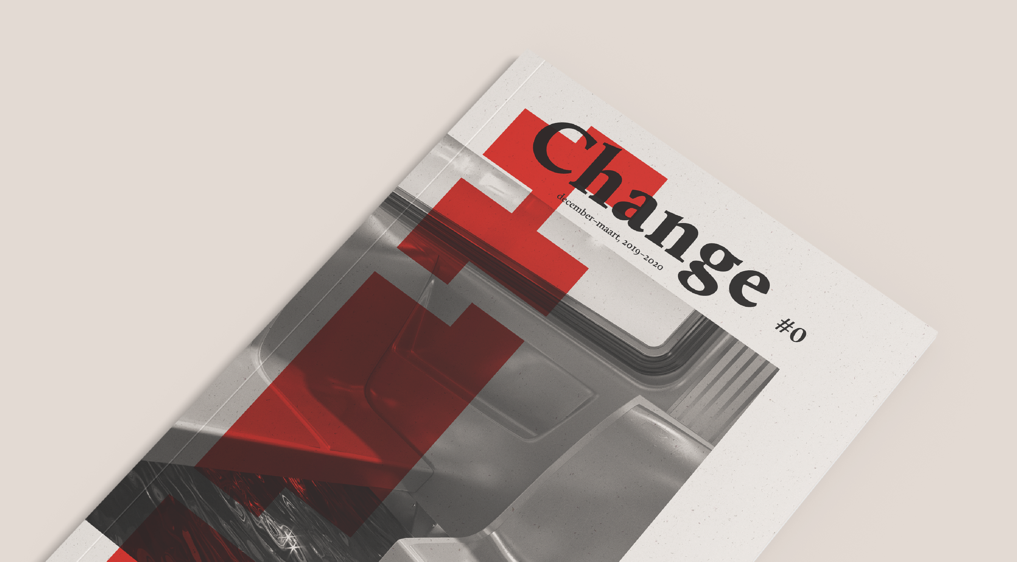 Change magazine cover