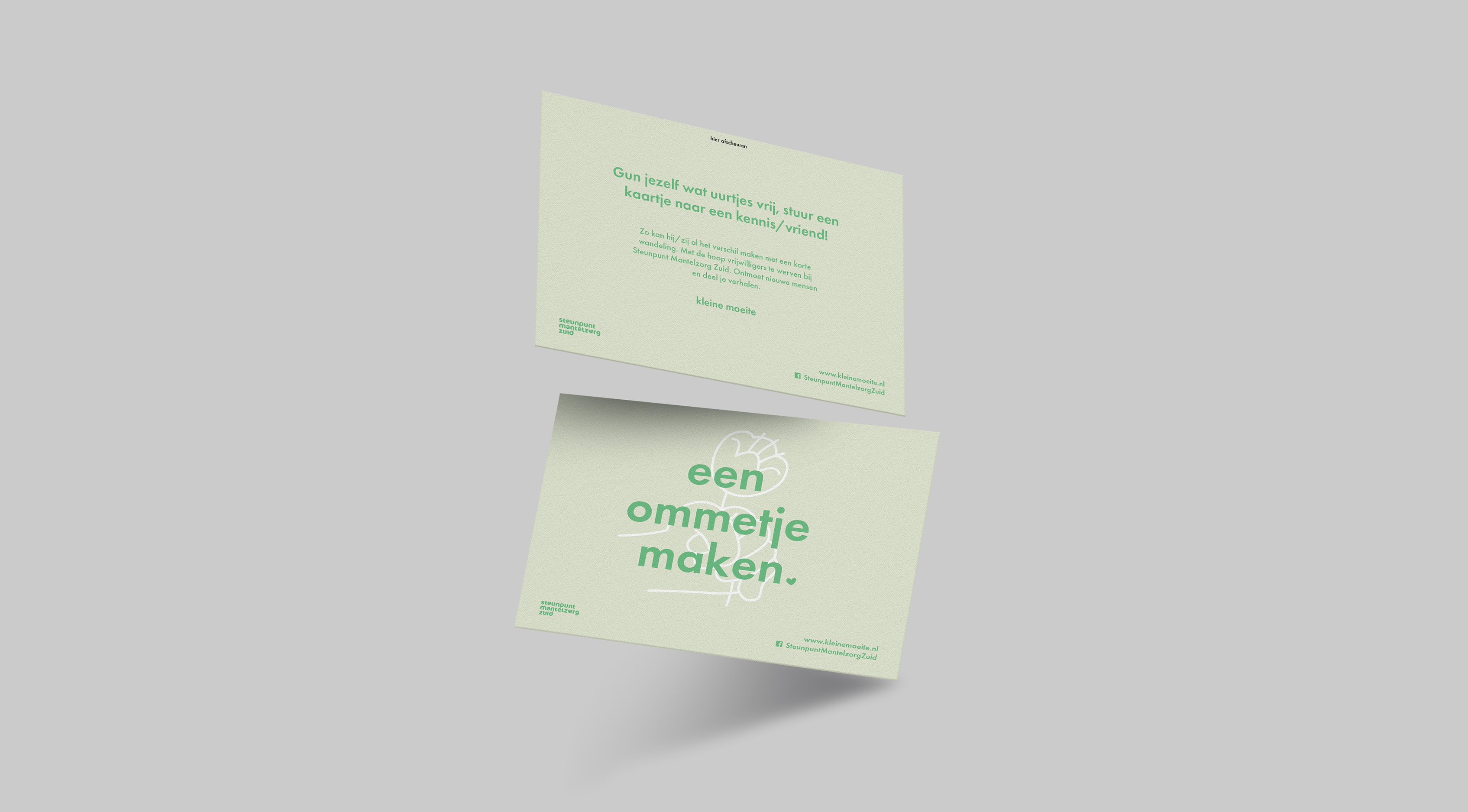 Een Kleine Moeite, een ommetje maken