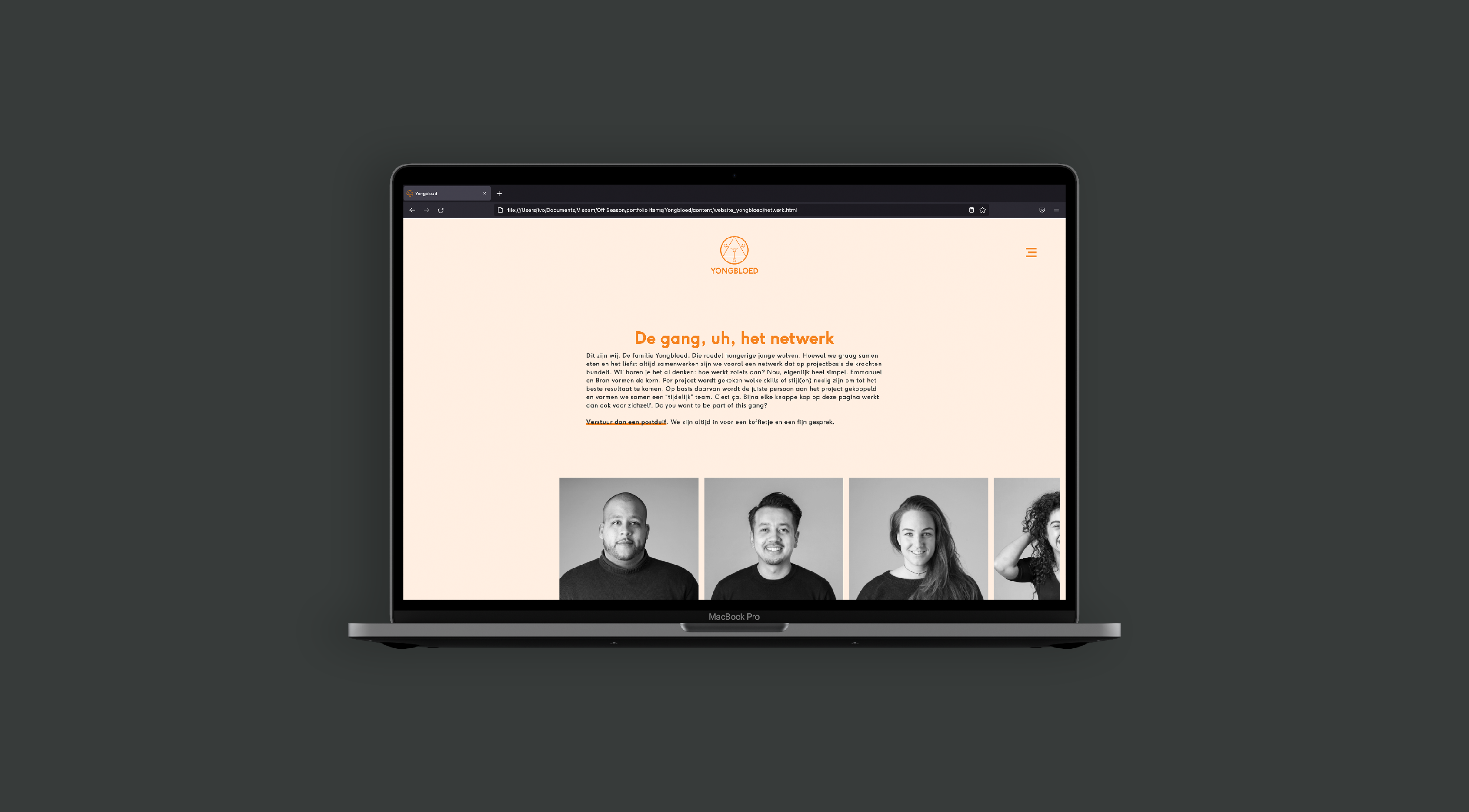 Yongbloed network page